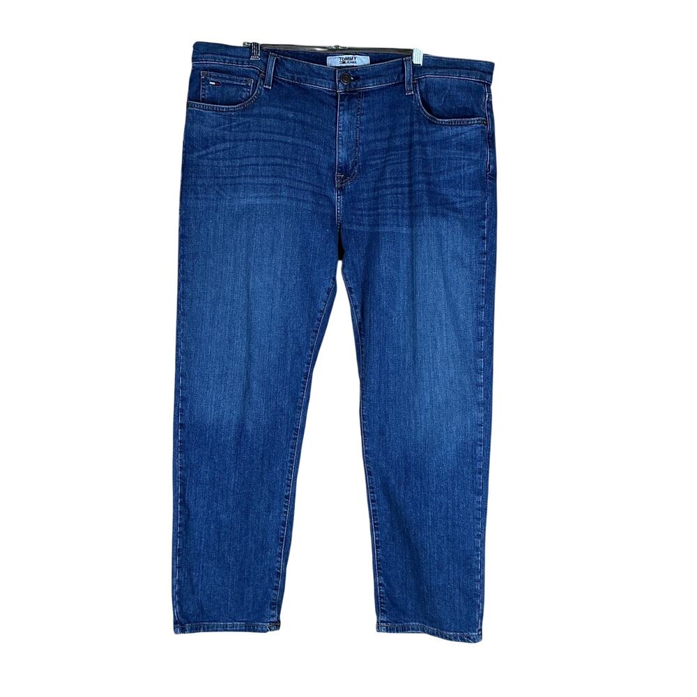 Tommy Jeans Relaxed Straight Jeans Men’s 38x32 Blue Stretch Denim Streetwear